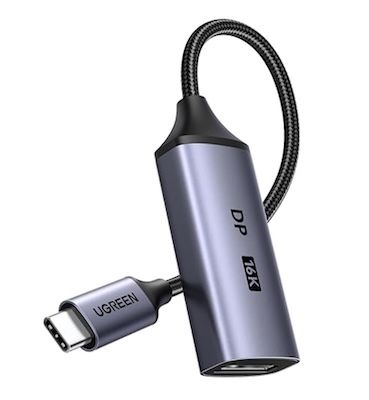 👨‍💻 UGREEN USB-C auf DisplayPort 2.1 Adapter (8K@120Hz, 4K@240Hz) für 21,99€ (statt 26€)