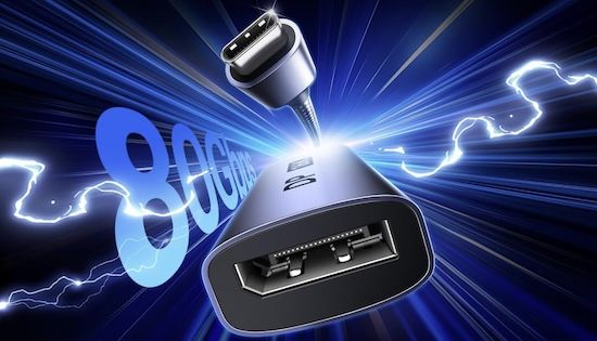 👨‍💻 UGREEN USB C auf DisplayPort 2.1 Adapter (8K@120Hz, 4K@240Hz) für 21,99€ (statt 26€)