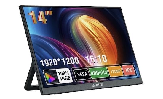 🔥 Schnell? 🔥 Anmite 14 Zoll Touch Monitor (WUXGA) ab 25,59€ (statt 67€)   Neukunden