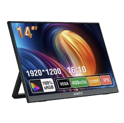 🔥 Schnell? 🔥 Anmite 14 Zoll Touch-Monitor (WUXGA) ab 25,59€ (statt 67€) – Neukunden