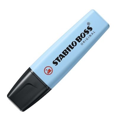 ✍️ 10er Pack STABILO BOSS Textmarker in Blau für 3,47€ (statt 14€)