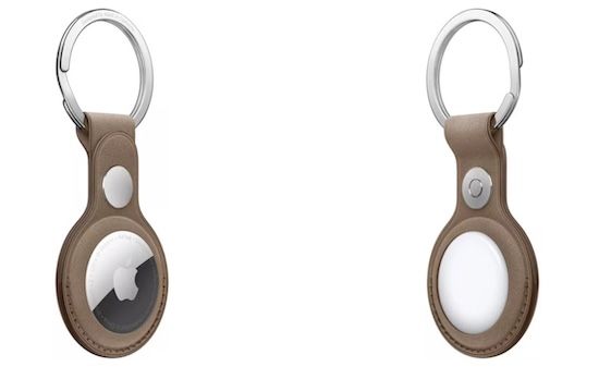 🍏 Apple AirTag Feingewebe-Schlüsselanhänger in 🍏 Apple AirTag Feingewebe Schlüsselanhänger in Taupe für 12,99€ (statt 24€)