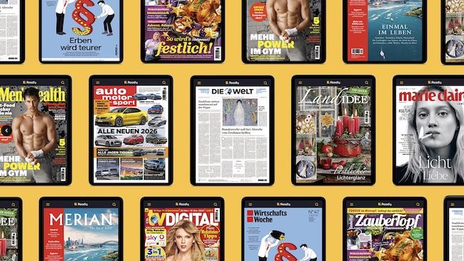 🚨 Freebie 📚 2 Monate Readly komplett GRATIS (statt 30€)   über 8.000 Magazine zur Auswahl