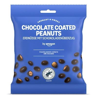 🥜 by Amazon Erdnüsse mit Schokoladenüberzug, 200g für 1,88€ (statt 3€)   Prime