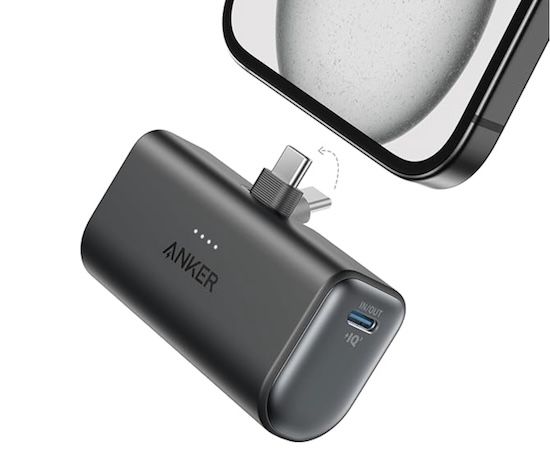 ⚡️ Anker Nano Powerbank (22,5W, 5.000 mAh, USB C) für 11€ (statt 19€)