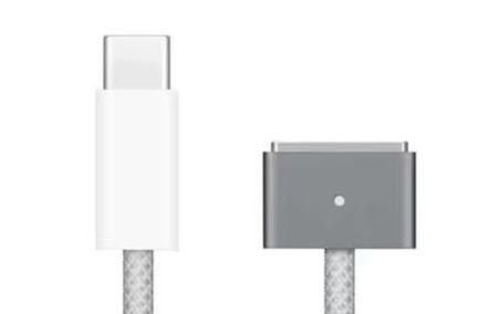 ⚡️ Apple USB C auf MagSafe 3 Ladekabel (2 Meter, bis 140W, Nylon geflochten) für 24,99€ (statt 35€)