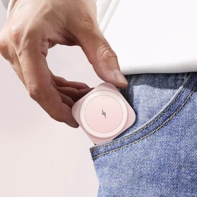 ⚡️ LISEN MagSafe Mini Ladegerät in Rosa für 11,99€ (statt 17€)