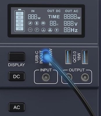 ⚡️ BROWEY LiFePO4 Powerstation (1.600W, 1.024Wh) mit integriertem Solarpanel für 639€ (statt 799€)