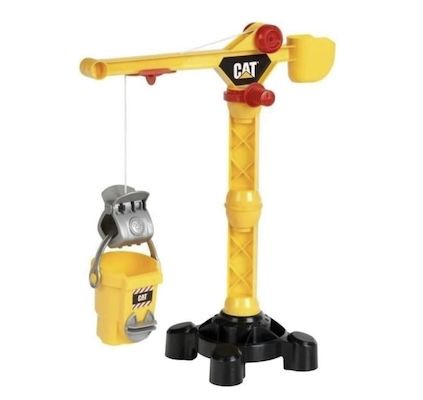 🏗️ Theo Klein 3256 Caterpillar – Baustellenkran mit Kurbel ab 15,79€ (statt 25€)