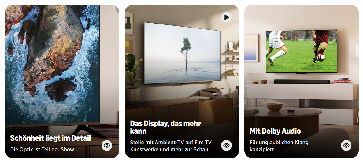 📺 Amazon Fire TV 4 Serie (neueste Gen.) 55 UHD smart TV für 399,99€ (statt 699€)  Einsteigerangebot 🫵🔥