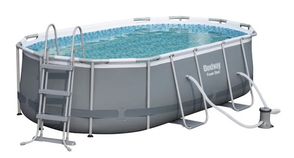 💦 Bestway Power Steel Frame Pool Set (427 x 250 x 100 cm) für 349,99€ (statt 560€)