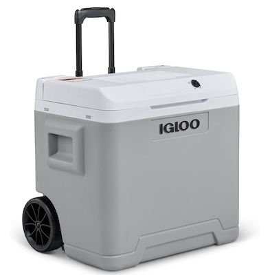 🧊 IGLOO IE42 AC/DC elektrische Kühlbox mit Telekop-Griff & Rollen für 67,63€ (statt 89€)
