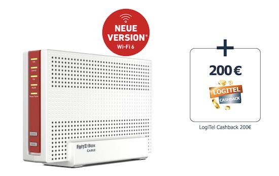 📶 Vodafone GigaZuhause Kabel Tarife inkl. 200€ Cashback + Fritzbox 6690 Cable