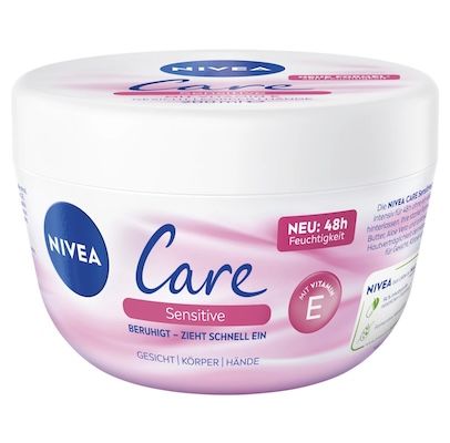 🧴 3x NIVEA Creme Care Sensitive, 200 ml für 7,18€ (statt 14€)