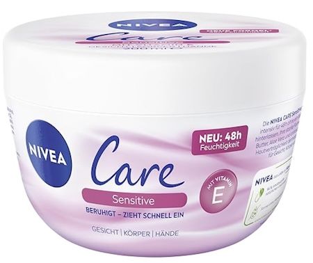 🧴 3x NIVEA Creme Care Sensitive, 200 ml für 7,18€ (statt 14€)