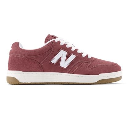 👟 New Balance BB480 Low-Top Wildleder-Sneaker in Rot für 60€ (statt 77€)