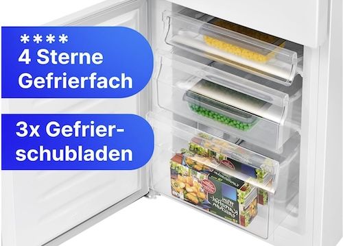 🧊 Bomann KG 320.2 Kühl Gefrierkombi für 199€ (statt 248€)