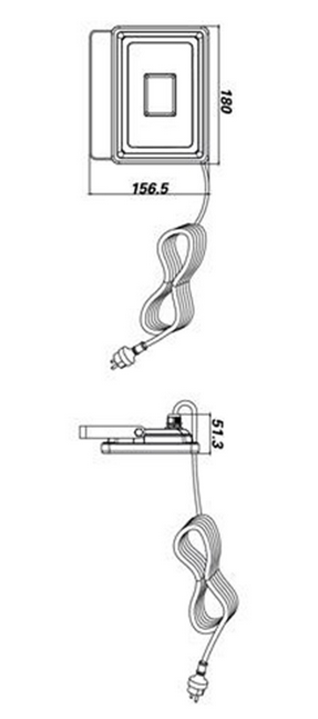 💡 PROMAT H05RN F 30W LED Baustrahler für 9,99€ (statt 36€) ☀️