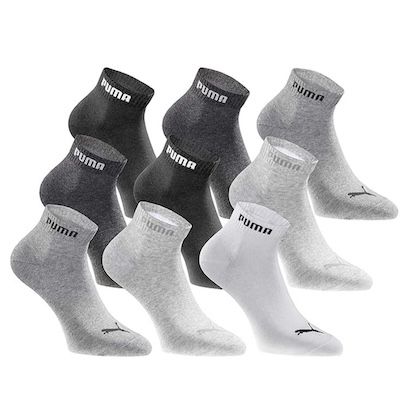 🧦 18er Pack Puma Unisex Quartersocken Statement Edition ab 28,50€ (statt 37€)