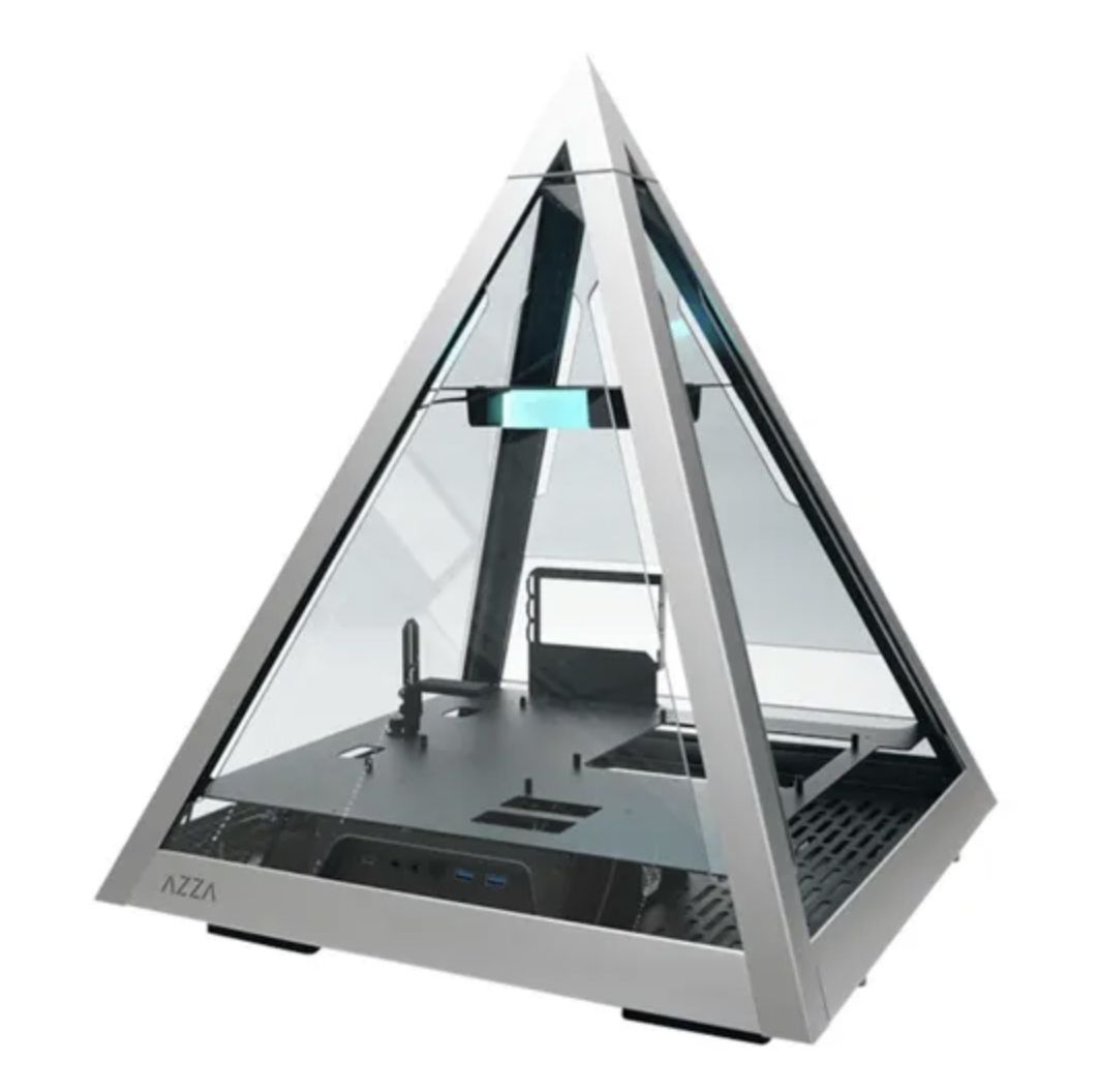 💻 AZZA Pyramid 804L PC-Gehäuse mit Kunststofffenster + RGB Beleuchtung für 301,89€ (statt 384€)