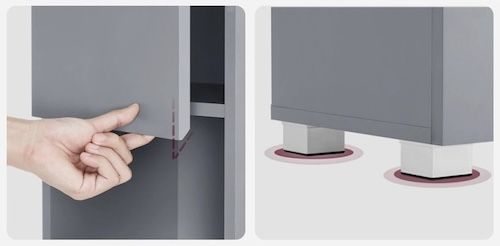 🗄️ Songmics VASAGLE Badezimmerschrank mit Schublade ab 33€ (statt 75€)