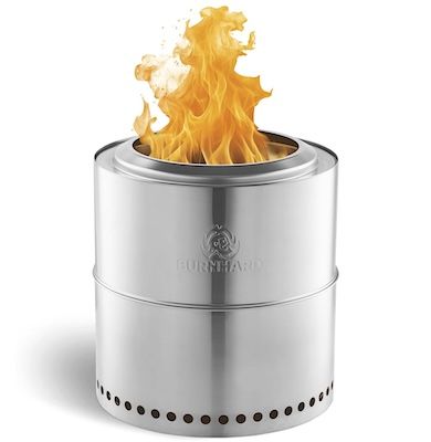 🔥 Burnhard raucharme Edelstahl‑Feuertonne (36 cm) für 97,29€ (statt 135€)