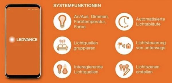 💡 LEDVANCE Smarte RGB LED-Lampe mit Wifi, E27 für 6,99€ (statt 12€) 💡 LEDVANCE Smarte RGB LED Lampe mit Wifi, E27 für 6,99€ (statt 12€)