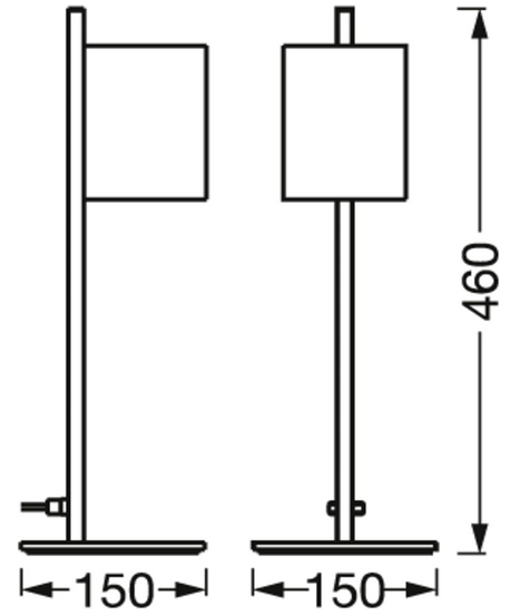💡 LEDVANCE Wood Smart+ WLAN Tischleuchte 8W für 8,99€ (statt 36€)