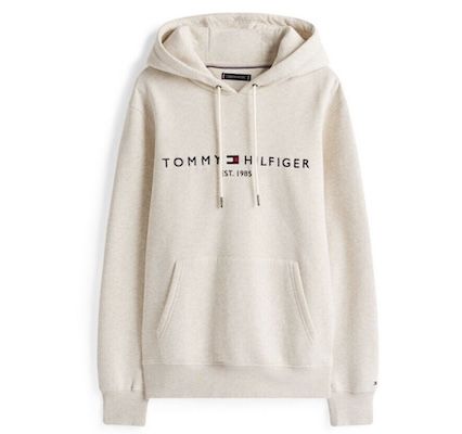 Tommy Hilfiger Herren Hoodie „Tommy Logo“ mit Kapuze für 58€ (statt 74€)