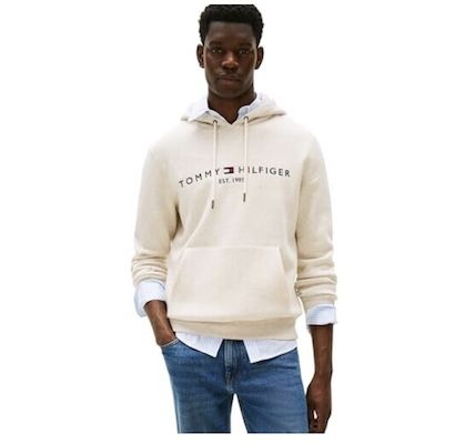 Tommy Hilfiger Herren Hoodie Tommy Logo mit Kapuze für 58€ (statt 74€)