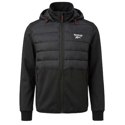🧥 Reebok Mixed Hybrid Herren Outdoor Jacke für 24,94€ (statt 60€)