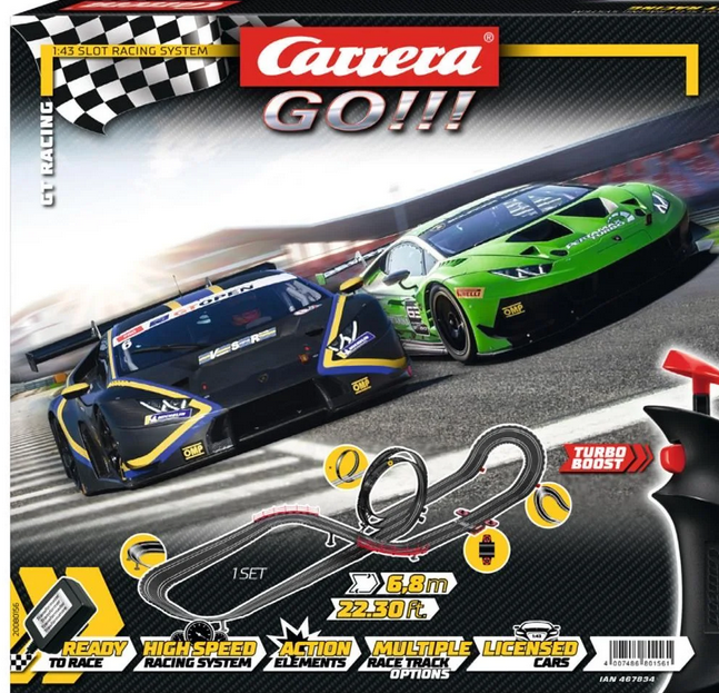 🏁🏎️ Carrera-Toys Go!!! Racing System 6,8 M – 2 Versionen für je 45,94€ (statt 63€)