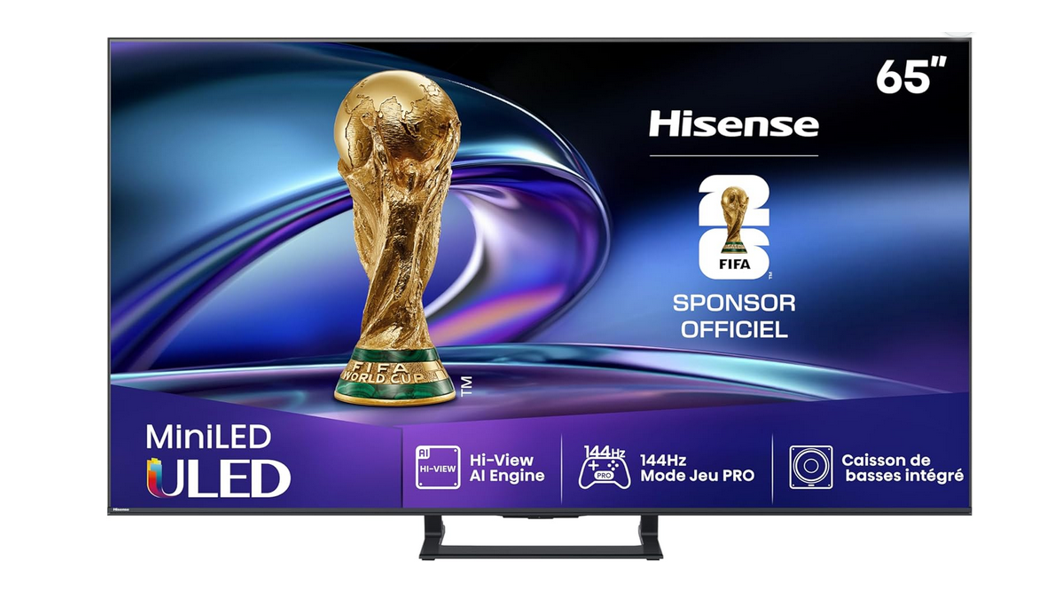 Hisense 65E8Q 65 Zoll Mini LED smart UHD TV 144 Hz für 629,99€ (statt 719€)