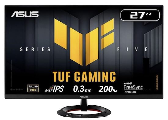 🖥️ Asus TUF VG279Q5R   27 Zoll FHD Gaming Monitor mit 200 Hz für 103€ (statt 131€)
