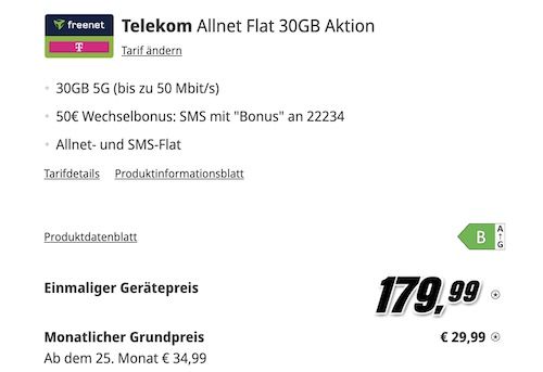 🔥 Google Pixel 10 Pro XL für 179,99€ + Telekom Allnet 30GB für 29,99€ mtl. + 150€ Bonus