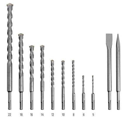 👷 TROTEC SDS-plus Bohrer- und Meißel-Set, 11-tlg. ab 7,99€ (statt 16€) 👷 TROTEC SDS plus Bohrer und Meißel Set, 11 tlg. ab 7,99€ (statt 16€)