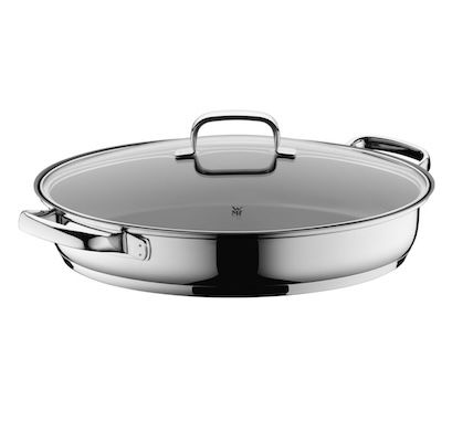 🐟 WMF Fischpfanne mit Glasdeckel, 38 x 26 cm für 81,39€ (statt 92€)