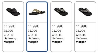 🩴 Quiksilver Monkey Abyss M Sandalen für 11,99€ (statt 20€)