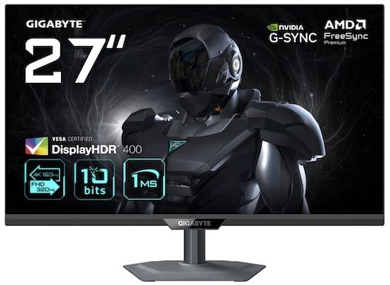 🖥️ Gigabyte G27U   27 Zoll UHD Monitor mit 160 Hz für 201,40€ (statt 261€)
