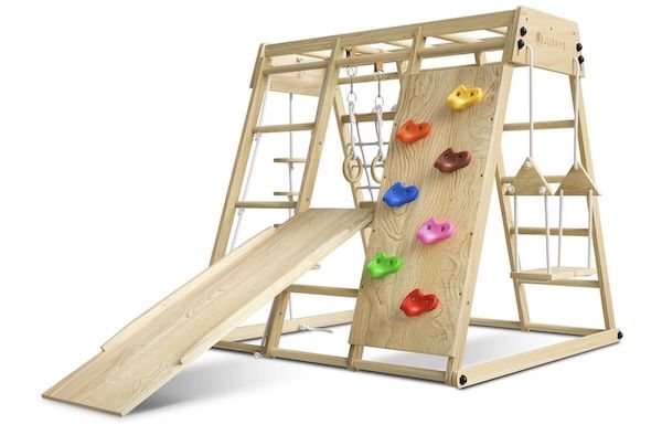🧗 Juskys Indoor Klettergerüst Maxi (119 x 124 x 119 cm) für 191,99€ (statt 269€)