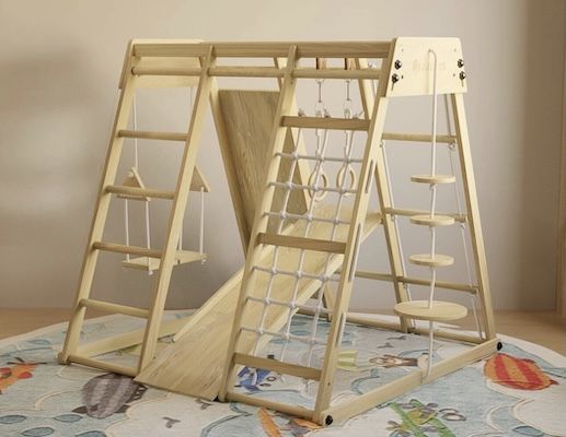 🧗 Juskys Indoor Klettergerüst Maxi (119 x 124 x 119 cm) für 191,99€ (statt 269€)