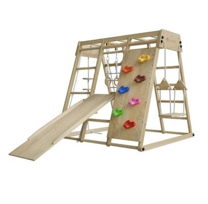 🧗 Juskys Indoor Klettergerüst Maxi (119 x 124 x 119 cm) für 191,99€ (statt 269€)