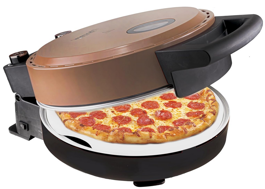 Bestron APZ5 Pizzasteinofen Ø 32 cm 1.500W für 38,90€ (statt 72€)