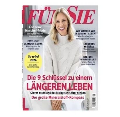 🙋‍♀️ 24 Ausgaben FÜR SIE für 109€ + Prämie: 100€ Bestchoice Gutschein