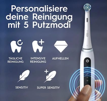 🪥 Oral-B iO Series 5 eZahnbürste & Reiseetui für 67,99€ (statt 87€) 🪥 Oral B iO Series 5 eZahnbürste & Reiseetui für 67,99€ (statt 87€)