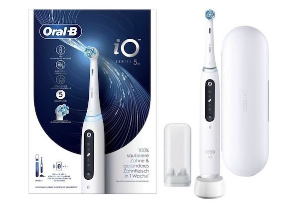 🪥 Oral B iO Series 5 eZahnbürste & Reiseetui für 67,99€ (statt 87€)