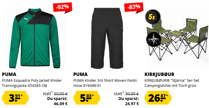 🔥 SportSpar RambaZamba Sale mit 10% Extra-Rabatt - z.B. Marvel Hydra T-Shirt ab 3,59€ 🔥 SportSpar RambaZamba Sale mit 10% Extra Rabatt z.B. Marvel Hydra T Shirt ab 3,59€