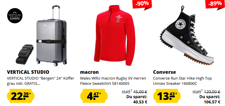 🔥 SportSpar RambaZamba Sale mit großen Rabatten - z.B. Marvel Hydra T-Shirt ab 6,99€ 🔥 SportSpar RambaZamba Sale mit großen Rabatten z.B. Marvel Hydra T Shirt ab 6,99€