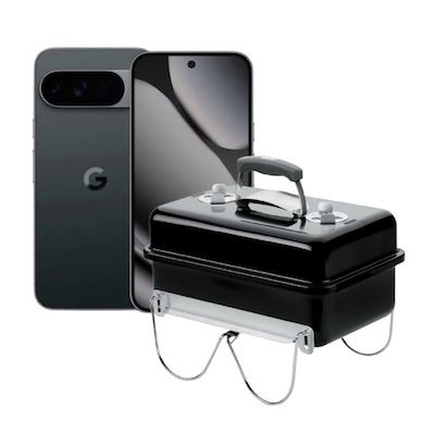 🔥 Google Pixel 10 Pro XL + Weber Go Anywhere für 120€ + 2x Telekom Allnet (25GB + 5GB) für 34,98€ mtl.
