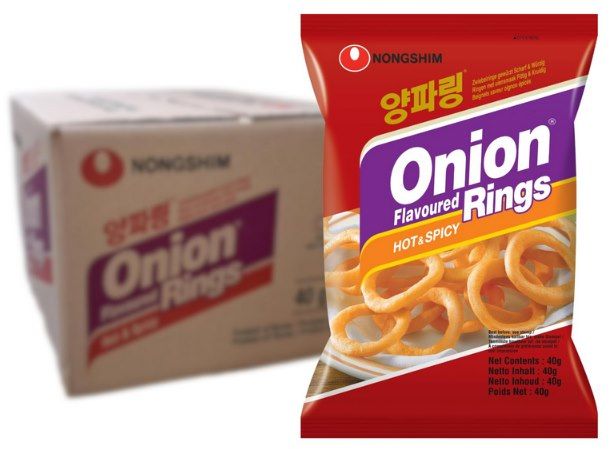 🧅 20x NONGSHIM Scharfe Zwiebelringe (je 40g) ab 14,50€ (statt 24€)